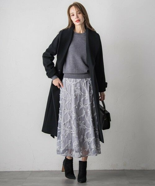 Viaggio Blu / ビアッジョブルー ニット・セーター | ショルダービジューニット | 詳細25