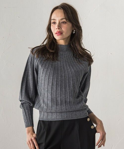 Viaggio Blu / ビアッジョブルー ニット・セーター | 【WEB限定カラーあり】シームレスニット（ライトグレー）