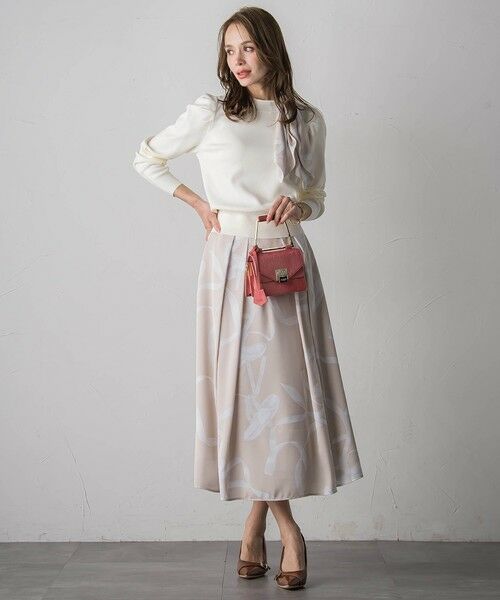 Viaggio Blu / ビアッジョブルー ニット・セーター | トゥシューズスカーフ付きニット | 詳細4