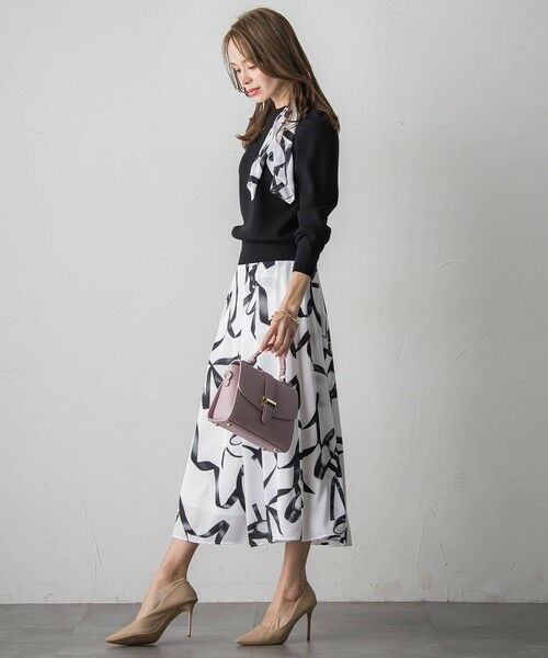 Viaggio Blu / ビアッジョブルー ニット・セーター | トゥシューズスカーフ付きニット | 詳細18