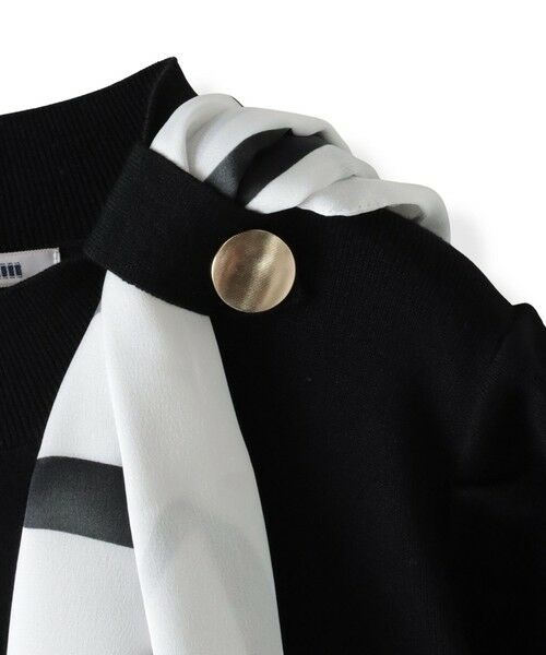 Viaggio Blu / ビアッジョブルー ニット・セーター | トゥシューズスカーフ付きニット | 詳細22