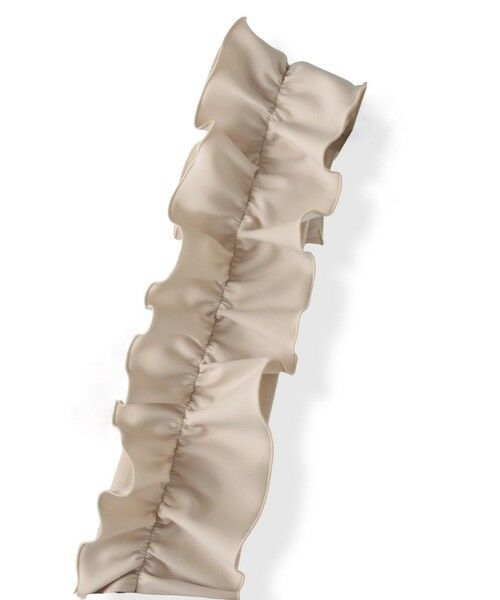 Viaggio Blu / ビアッジョブルー ロング・マキシ丈ワンピース | ダンボールフリルジャンパースカート | 詳細10