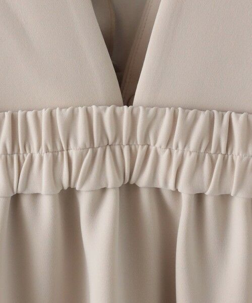 Viaggio Blu / ビアッジョブルー ロング・マキシ丈ワンピース | ダンボールフリルジャンパースカート | 詳細16