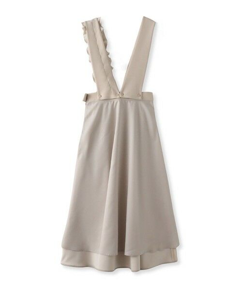 Viaggio Blu / ビアッジョブルー ロング・マキシ丈ワンピース | ダンボールフリルジャンパースカート | 詳細17