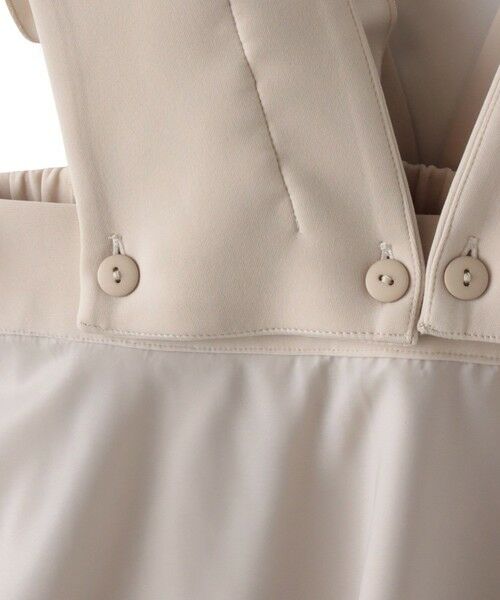 Viaggio Blu / ビアッジョブルー ロング・マキシ丈ワンピース | ダンボールフリルジャンパースカート | 詳細18