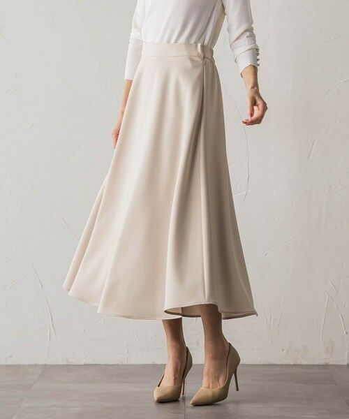 Viaggio Blu / ビアッジョブルー ロング・マキシ丈ワンピース | ダンボールフリルジャンパースカート | 詳細8