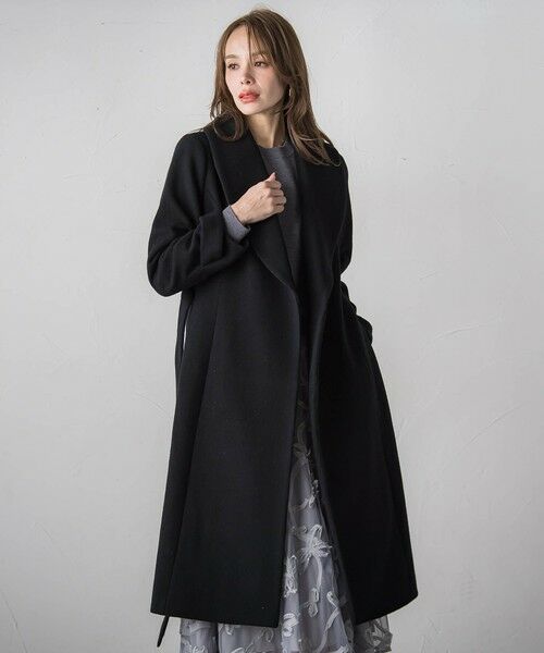 Viaggio Blu / ビアッジョブルー ダッフルコート | ロングコート（ブラック）