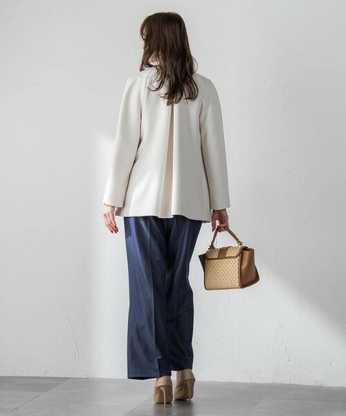 Viaggio Blu / ビアッジョブルー ダッフルコート | ノーカラーハーフコート | 詳細7