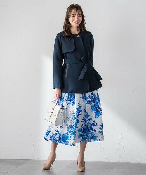 Viaggio Blu / ビアッジョブルー ダッフルコート | ノーカラーハーフコート | 詳細21