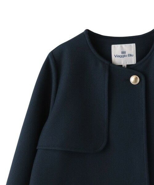Viaggio Blu / ビアッジョブルー ダッフルコート | ノーカラーハーフコート | 詳細30