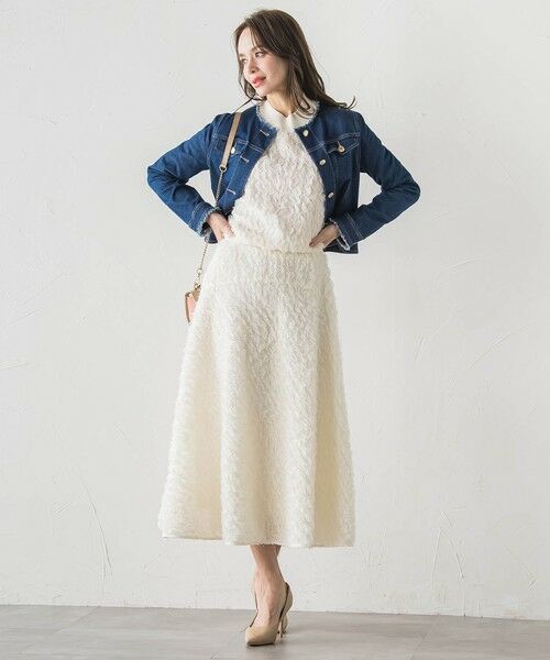 Viaggio Blu / ビアッジョブルー テーラードジャケット | ストレッチデニムGジャン | 詳細16