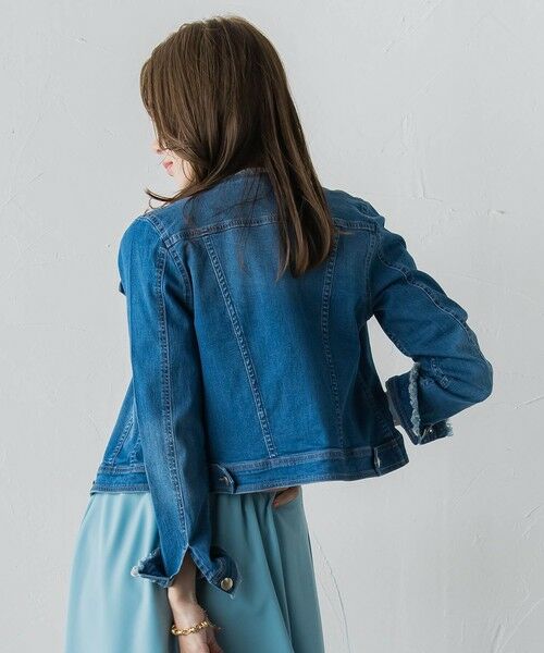 Viaggio Blu / ビアッジョブルー テーラードジャケット | ストレッチデニムGジャン | 詳細21