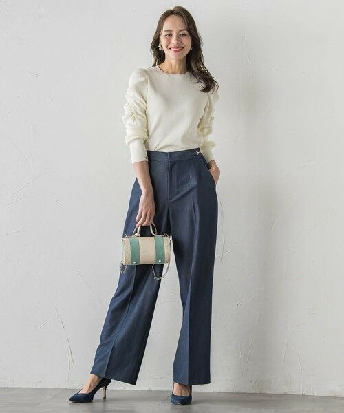 Viaggio Blu / ビアッジョブルー デニムパンツ | オーロララメデニムパンツ | 詳細5