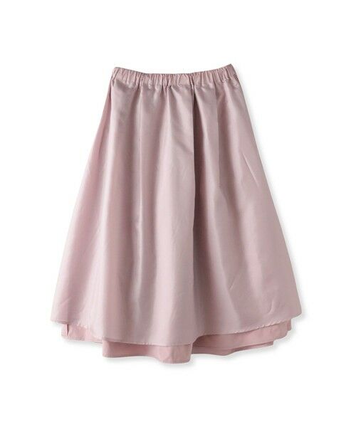 Viaggio Blu / ビアッジョブルー ミニ・ひざ丈スカート | タフタフレアスカート | 詳細6