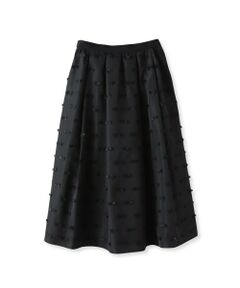 Viaggio Blu / ビアッジョブルー ミニ・ひざ丈スカート | リボンジャガードスカート