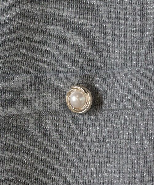 Viaggio Blu / ビアッジョブルー カーディガン・ボレロ | ラメVネックカーディガン | 詳細15