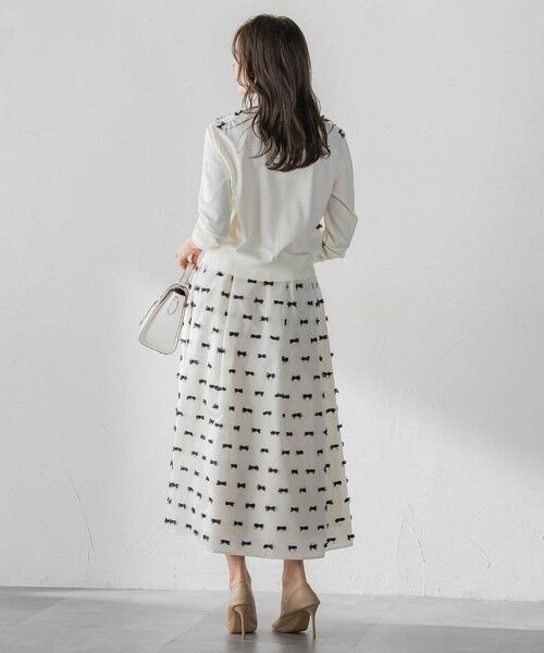 Viaggio Blu / ビアッジョブルー カーディガン・ボレロ | リボンジャガードカーディガン | 詳細6