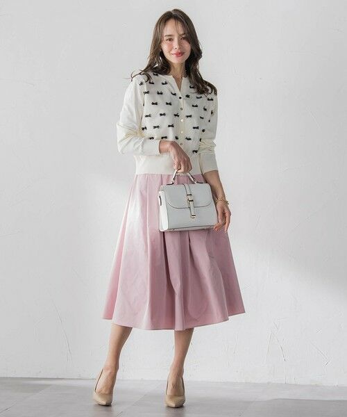 Viaggio Blu / ビアッジョブルー カーディガン・ボレロ | リボンジャガードカーディガン | 詳細8