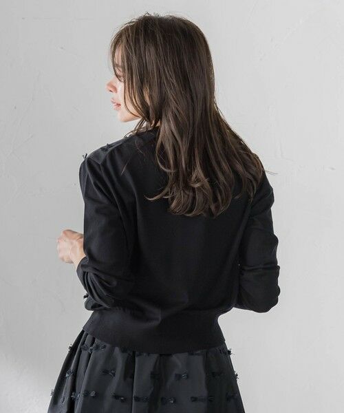 Viaggio Blu / ビアッジョブルー カーディガン・ボレロ | リボンジャガードカーディガン | 詳細14