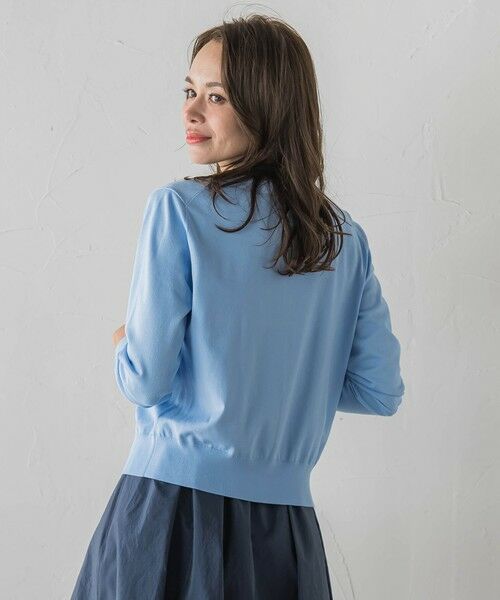 Viaggio Blu / ビアッジョブルー カーディガン・ボレロ | スズラン刺繍ニットカーディガン | 詳細16