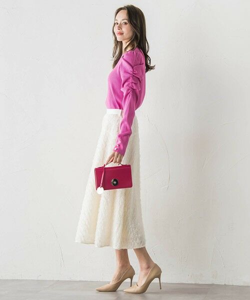 Viaggio Blu / ビアッジョブルー ニット・セーター | シャーリングスリーブニット | 詳細21