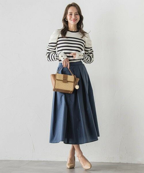 Viaggio Blu / ビアッジョブルー ニット・セーター | シャーリングスリーブニット | 詳細29