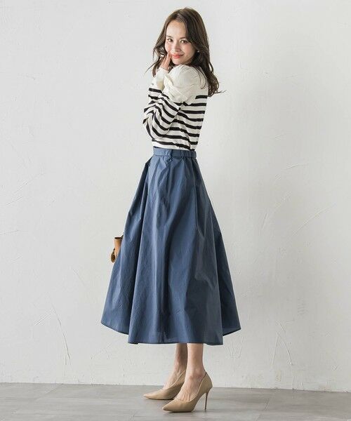 Viaggio Blu / ビアッジョブルー ニット・セーター | シャーリングスリーブニット | 詳細30