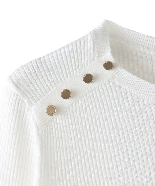 Viaggio Blu / ビアッジョブルー ニット・セーター | LUCINDAリブニット | 詳細8