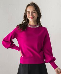 Viaggio Blu / ビアッジョブルー ニット・セーター | ビジューニット