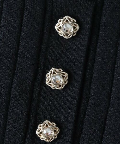 Viaggio Blu / ビアッジョブルー ニット・セーター | 袖口キラキラボタンリブニット | 詳細8