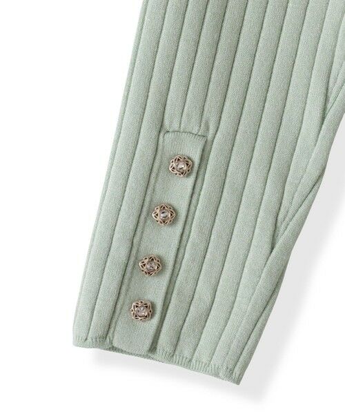 Viaggio Blu / ビアッジョブルー ニット・セーター | 袖口キラキラボタンリブニット | 詳細17