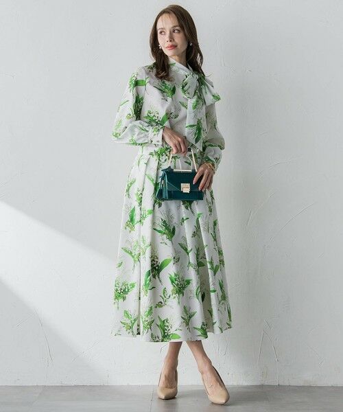 Viaggio Blu / ビアッジョブルー シャツ・ブラウス | スズランプリントブラウス | 詳細12