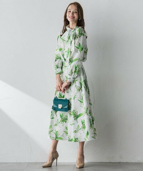 Viaggio Blu / ビアッジョブルー シャツ・ブラウス | スズランプリントブラウス | 詳細13