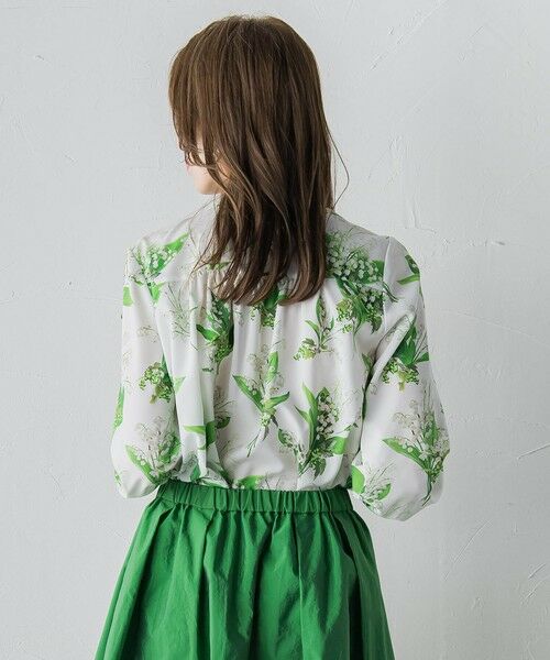 Viaggio Blu / ビアッジョブルー シャツ・ブラウス | スズランプリントブラウス | 詳細5