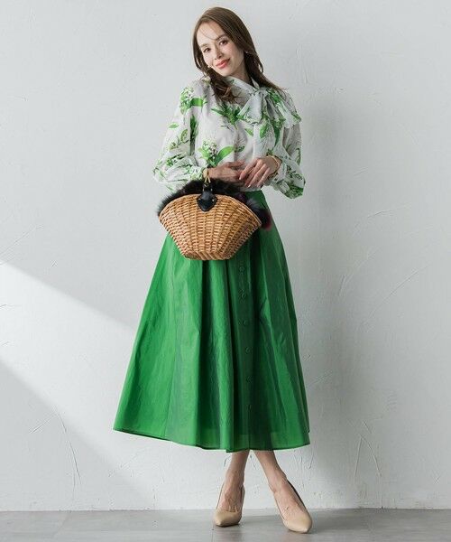 Viaggio Blu / ビアッジョブルー シャツ・ブラウス | スズランプリントブラウス | 詳細7