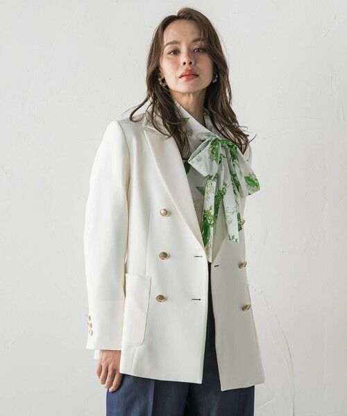 Viaggio Blu / ビアッジョブルー テーラードジャケット | ダブルブレストジャケット | 詳細4