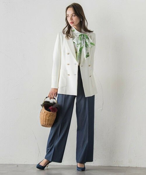 Viaggio Blu / ビアッジョブルー テーラードジャケット | ダブルブレストジャケット | 詳細8