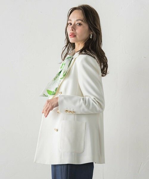 Viaggio Blu / ビアッジョブルー テーラードジャケット | ダブルブレストジャケット | 詳細2