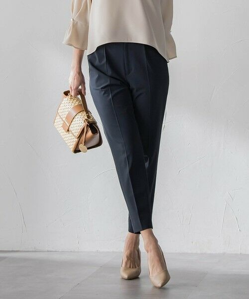 Viaggio Blu / ビアッジョブルー その他パンツ | 美シルエットテーパードパンツ | 詳細12