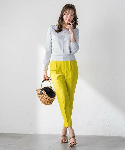 Viaggio Blu / ビアッジョブルー その他パンツ | 美シルエットテーパードパンツ | 詳細25