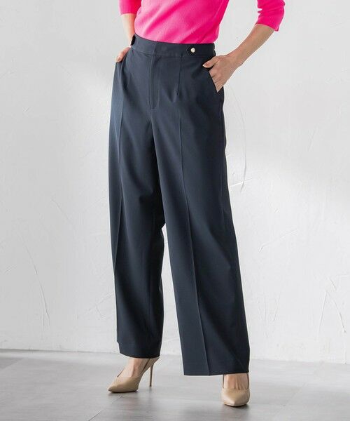Viaggio Blu / ビアッジョブルー その他パンツ | 美シルエットワイドパンツ | 詳細1