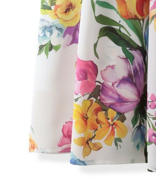 Viaggio Blu / ビアッジョブルー ミニ・ひざ丈スカート | 【追加生産/カタログ掲載】ビッグフラワーブーケスカート | 詳細19