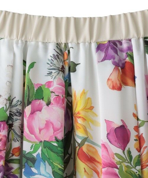 Viaggio Blu / ビアッジョブルー ミニ・ひざ丈スカート | 【追加生産/カタログ掲載】ビッグフラワーブーケスカート | 詳細24