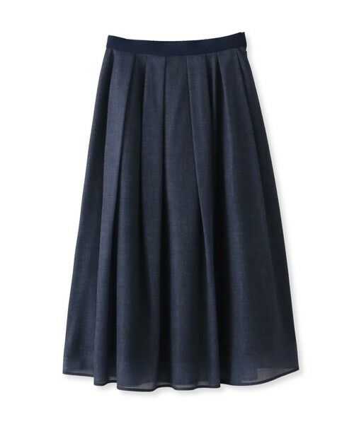 Viaggio Blu / ビアッジョブルー ミニ・ひざ丈スカート | 【カタログ掲載】オーガンジーデニムスカート | 詳細15