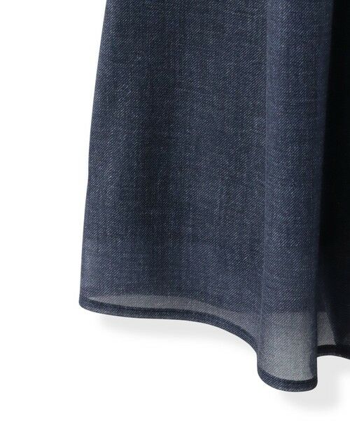 Viaggio Blu / ビアッジョブルー ミニ・ひざ丈スカート | 【カタログ掲載】オーガンジーデニムスカート | 詳細17