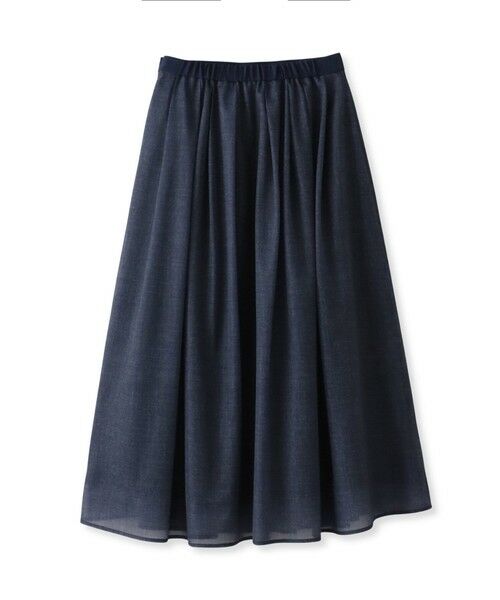 Viaggio Blu / ビアッジョブルー ミニ・ひざ丈スカート | 【カタログ掲載】オーガンジーデニムスカート | 詳細19