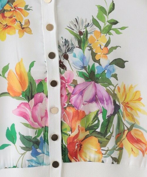 Viaggio Blu / ビアッジョブルー カーディガン・ボレロ | ビッグフラワーブーケカーディガン | 詳細13