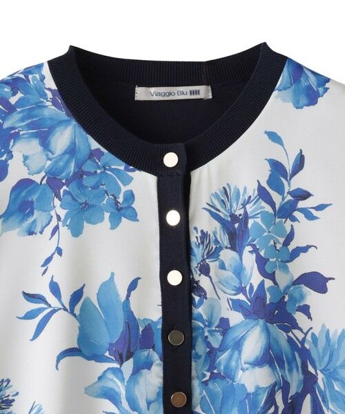 Viaggio Blu / ビアッジョブルー カーディガン・ボレロ | ビッグフラワーブーケカーディガン | 詳細26