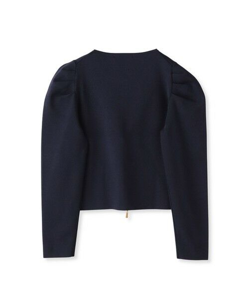 Viaggio Blu / ビアッジョブルー カーディガン・ボレロ | パフスリーブダブルジップブルゾン | 詳細30