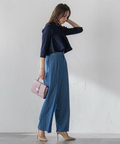 Viaggio Blu / ビアッジョブルー ニット・セーター | ケープ付き5wayニット | 詳細7